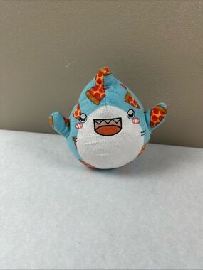 Pizza Party Shark- Lanky Box Mini Plush- 5”